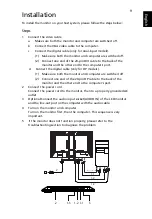 Предварительный просмотр 21 страницы Acer B243PWL User Manual