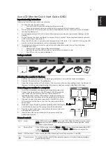 Предварительный просмотр 1 страницы Acer B243W Quick Start Manual