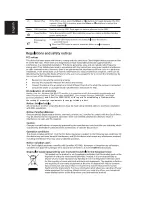 Preview for 2 page of Acer B243WL Quick Start Manual