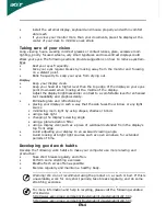 Предварительный просмотр 5 страницы Acer B273HL User Manual