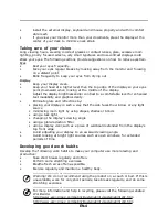 Предварительный просмотр 5 страницы Acer B273PHL User Manual