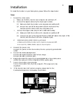 Preview for 22 page of Acer B276HK User Manual