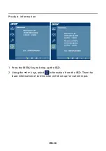 Preview for 28 page of Acer B276HK User Manual
