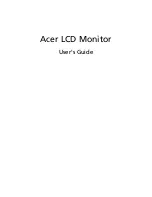 Acer B276HUL User Manual preview
