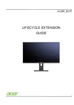 Acer B277 Lifecycle Extension Manual preview