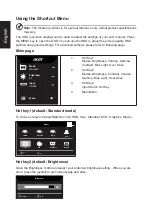 Предварительный просмотр 22 страницы Acer B287K User Manual