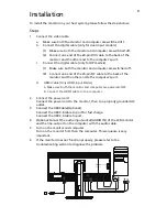 Предварительный просмотр 21 страницы Acer B296CL User Manual