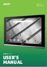 Preview for 1 page of Acer B3-A50 User Manual