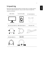 Предварительный просмотр 15 страницы Acer BE270U User Manual