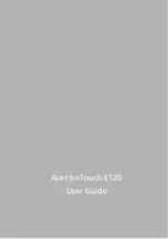 Acer beTouch E120 User Manual preview