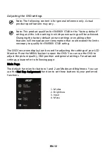 Preview for 22 page of Acer BL270 User Manual