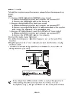 Preview for 21 page of Acer BM320 User Manual