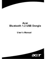 Acer BT-800 User Manual предпросмотр