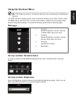 Предварительный просмотр 21 страницы Acer BW257 User Manual