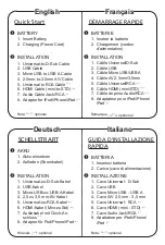 Preview for 2 page of Acer C20 Series Quick Start