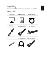 Предварительный просмотр 13 страницы Acer CB241H User Manual