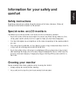 Предварительный просмотр 3 страницы Acer CB272U User Manual