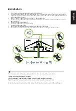 Предварительный просмотр 21 страницы Acer CB382CUR User Manual