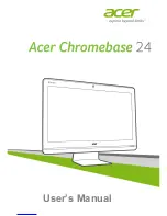 Acer Chromebase 24 User Manual предпросмотр