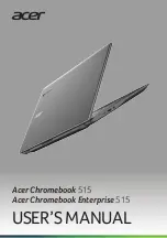 Acer Chromebook 515 User Manual preview