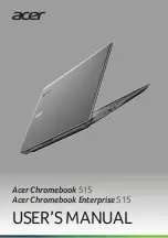 Предварительный просмотр 1 страницы Acer Chromebook 515 User Manual