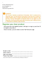 Preview for 2 page of Acer Chromebook 712 User Manual