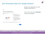 Preview for 26 page of Acer Chromebook Spin 311 Device Setup Manual