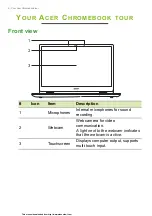 Preview for 6 page of Acer Chromebook Spin 513 User Manual