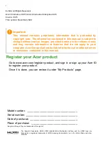 Preview for 2 page of Acer Chromebox CXI5 User Manual