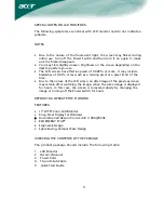 Preview for 4 page of Acer Computer monitor User Manual