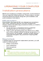 Предварительный просмотр 5 страницы Acer ConceptD 100 User Manual