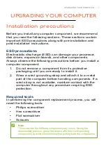 Предварительный просмотр 5 страницы Acer ConceptD CT500-51A DT.C03ET.017 User Manual
