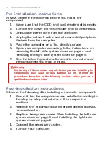 Preview for 6 page of Acer ConceptD CT500-51A DT.C03ET.017 User Manual