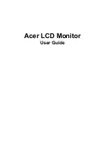 Предварительный просмотр 1 страницы Acer CZ340CK User Manual