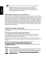 Предварительный просмотр 6 страницы Acer CZ340CK User Manual