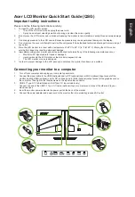 Preview for 3 page of Acer CZ380CQK User Manual