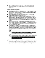 Preview for 4 page of Acer D1P1704 User Manual