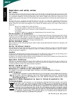 Preview for 3 page of Acer D241H Quick Setup Manual