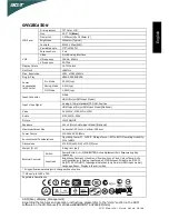 Preview for 4 page of Acer D241H Quick Setup Manual