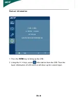 Предварительный просмотр 19 страницы Acer D241H User Manual