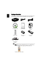 Предварительный просмотр 12 страницы Acer D4K1701 User Manual