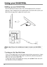 Preview for 10 page of Acer DA221HQL User Manual