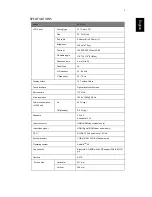 Preview for 3 page of Acer DA241HL Quick Start Manual