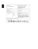 Preview for 4 page of Acer DA241HL Quick Start Manual