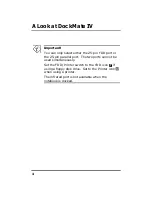 Предварительный просмотр 4 страницы Acer Dock IV Quick Manual