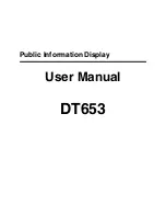 Предварительный просмотр 1 страницы Acer DT653 User Manual