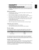 Preview for 11 page of Acer DW271HL User Manual