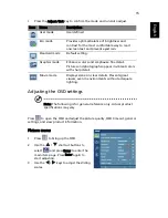 Preview for 15 page of Acer DW271HL User Manual