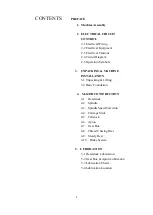 Preview for 2 page of Acer Dynamic 3370X Operations Manual & Parts List