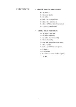 Preview for 3 page of Acer Dynamic 3370X Operations Manual & Parts List